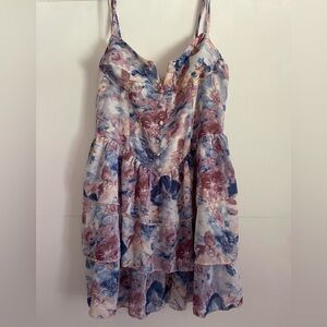 Cider Elegant Multicolor Dress, size L